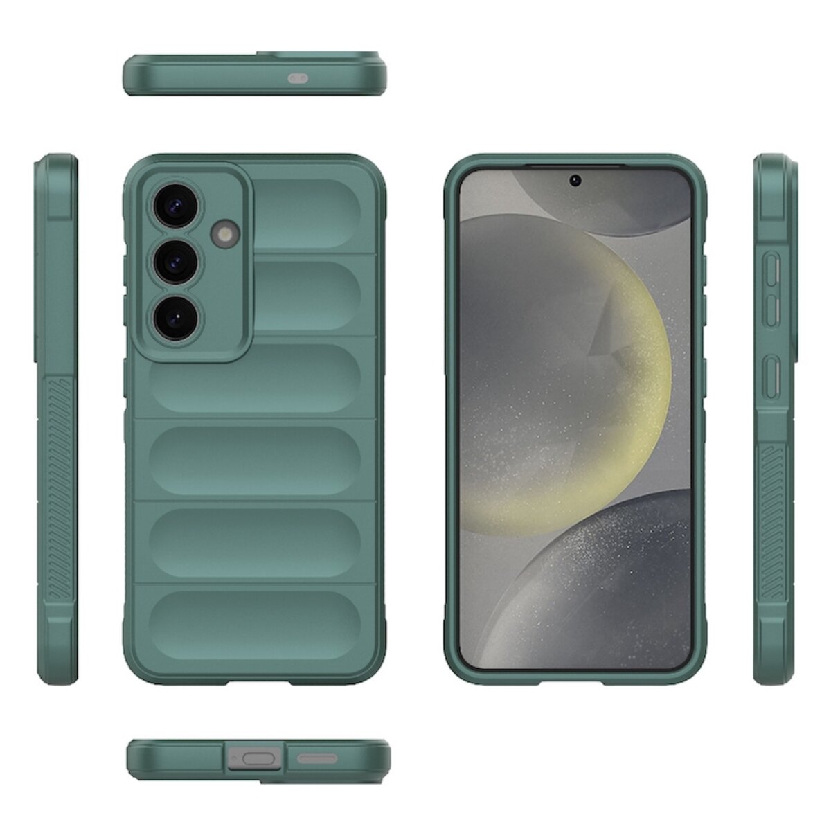 Чохол для смартфона Cosmic Magic Shield for Samsung Galaxy S25 Plus Dark Green на малюнкі №3