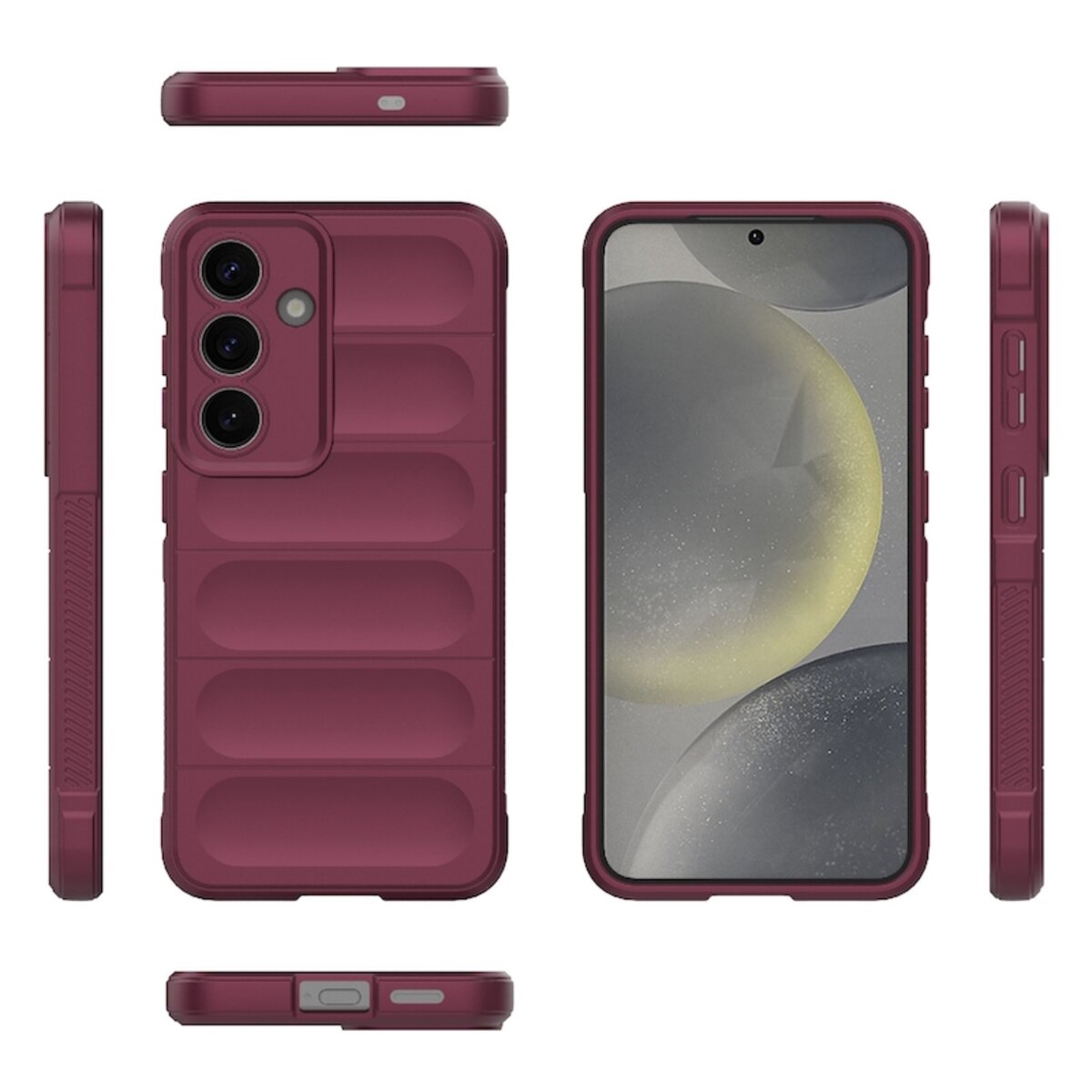 Чохол для смартфона Cosmic Magic Shield for Samsung Galaxy S25 Plus Plum на малюнкі №3