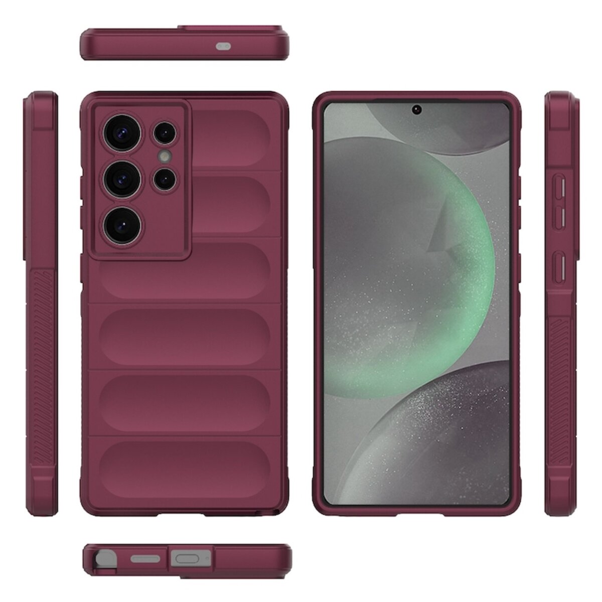 Чохол для смартфона Cosmic Magic Shield for Samsung Galaxy S25 Ultra Plum на малюнкі №3
