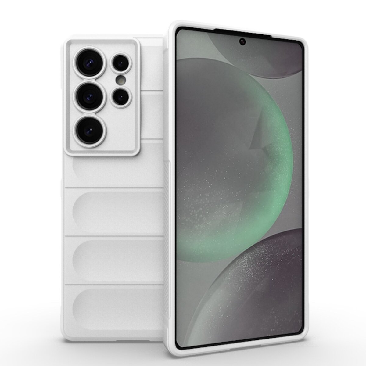 Чохол для смартфона Cosmic Magic Shield for Samsung Galaxy S25 Ultra White на малюнкі №1