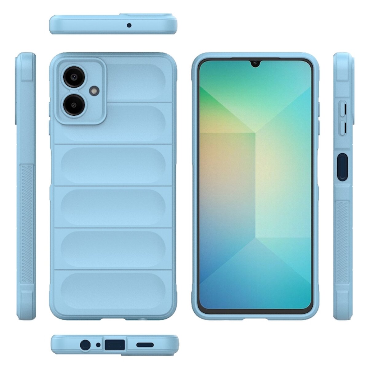 Чохол для смартфона Cosmic Magic Shield for Samsung Galaxy A06 4G Light Blue на малюнкі №3