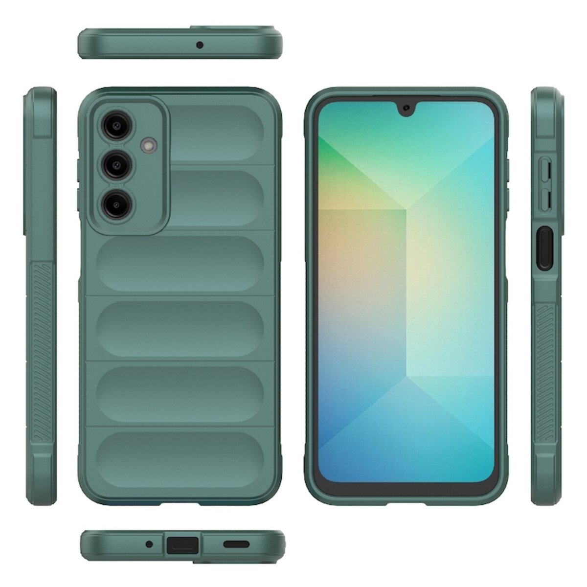 Чохол для смартфона Cosmic Magic Shield for Samsung Galaxy A16 5G Dark Green на малюнкі №3
