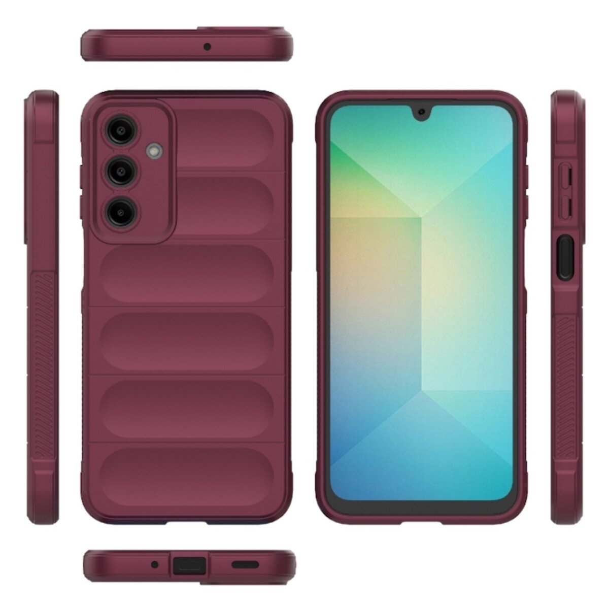 Чохол для смартфона Cosmic Magic Shield for Samsung Galaxy A16 5G Plum (MagicShSAA165GPlum) на картинке №3