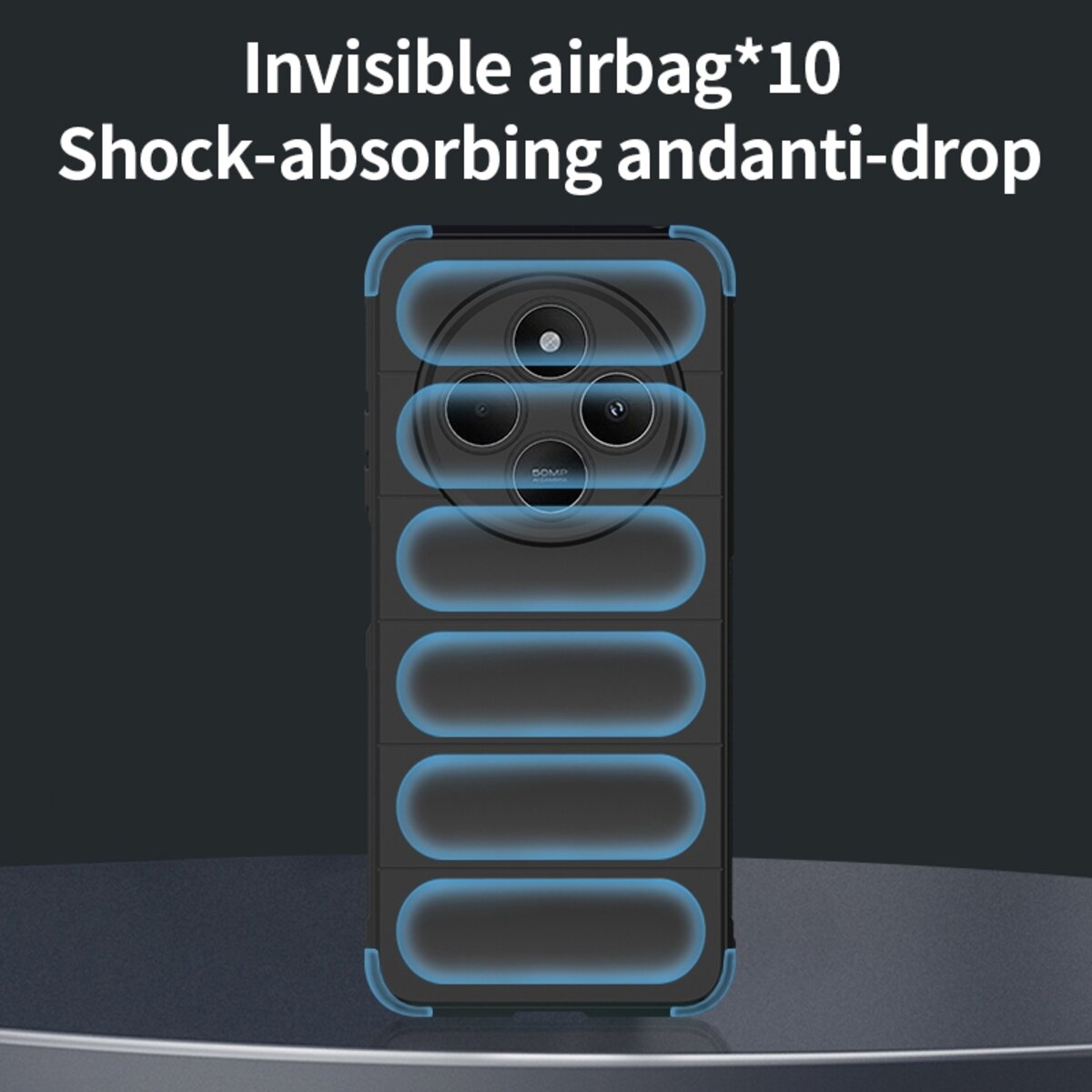 Чохол для смартфона Cosmic Magic Shield for Xiaomi Redmi 14C White (MagicShXi14CWhite) на картинке №5