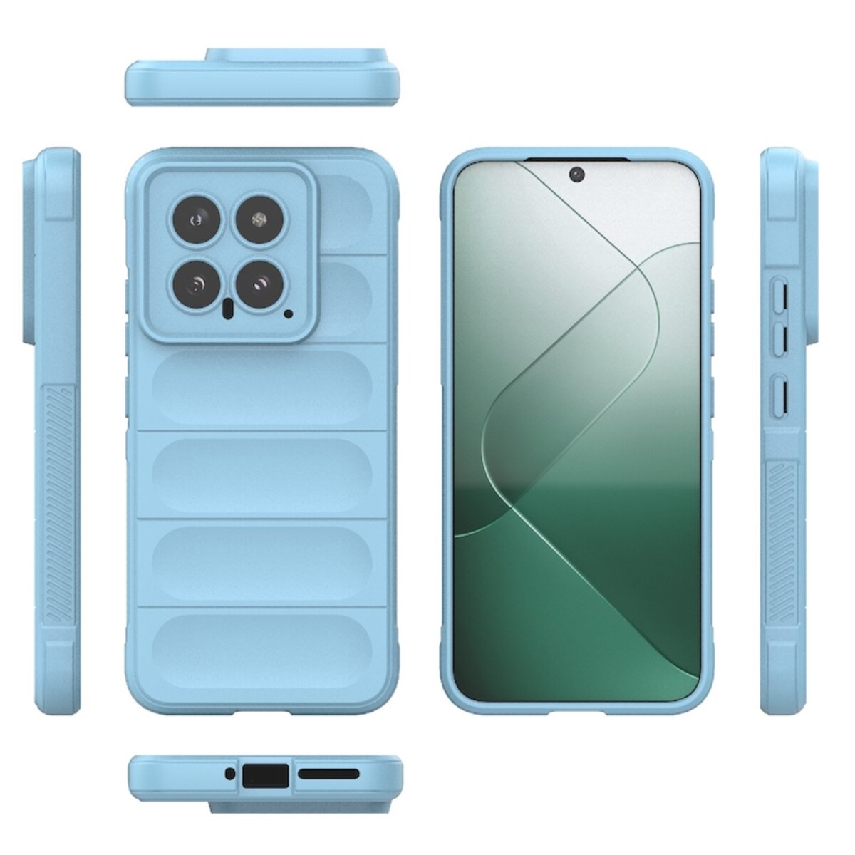 Чохол для смартфона Cosmic Magic Shield for Xiaomi Redmi Note 14 5G Light Blue (MagicShXiNo14Blue) Фото 2 Чохол для смартфона Cosmic Magic Shield for Xiaomi Redmi Note 14 5G Light Blue (MagicShXiNo14Blue) на картинке №2