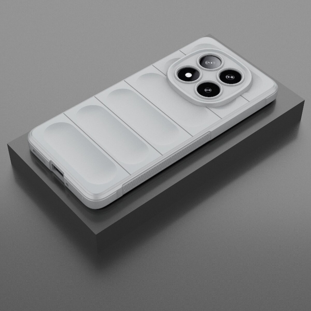 Чохол для смартфона Cosmic Magic Shield for Xiaomi Redmi Note 14 Pro Plus 5G Grey Smoke на малюнкі №2