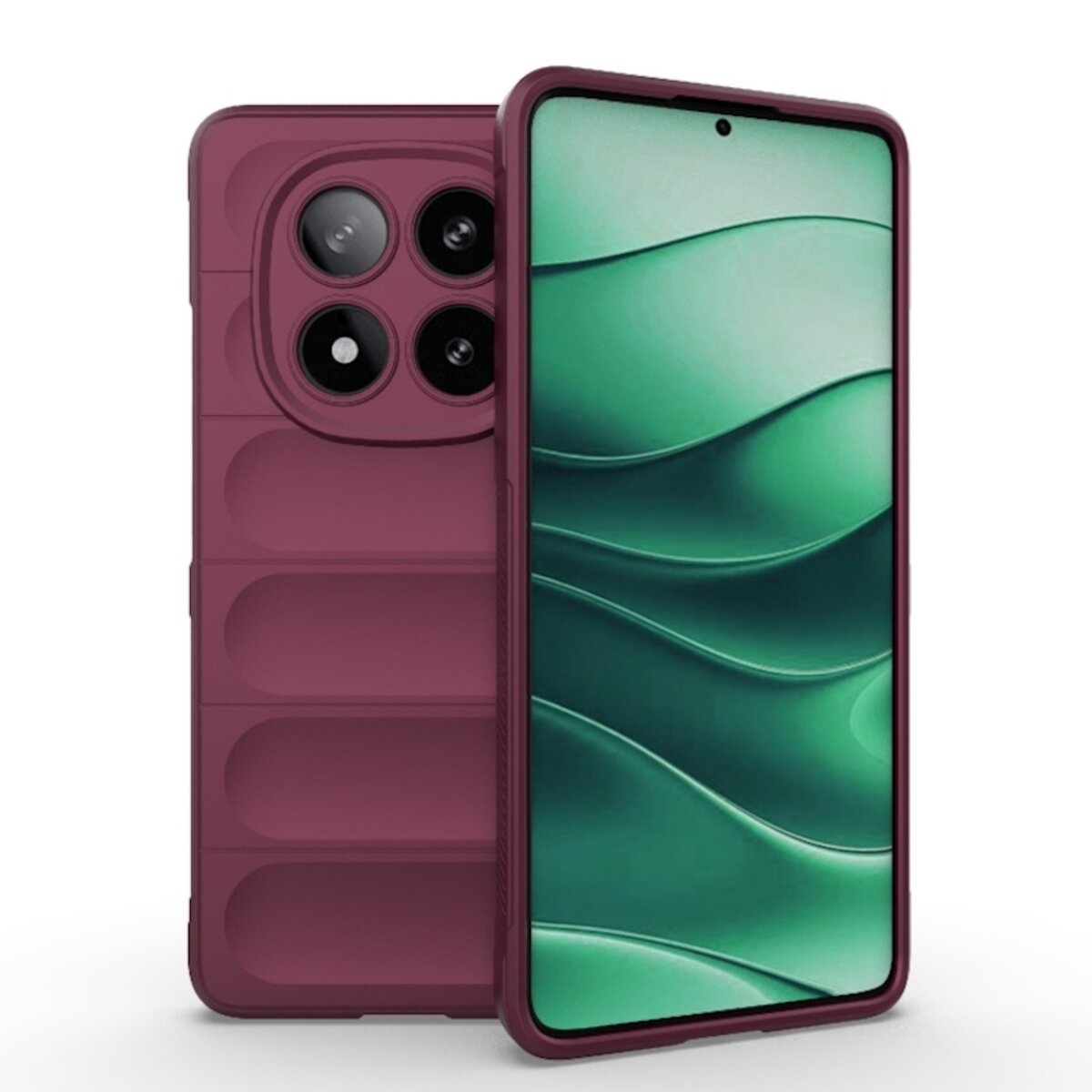 Чохол для смартфона Cosmic Magic Shield for Xiaomi Redmi Note 14 Pro 5G Plus Plum на малюнкі №1