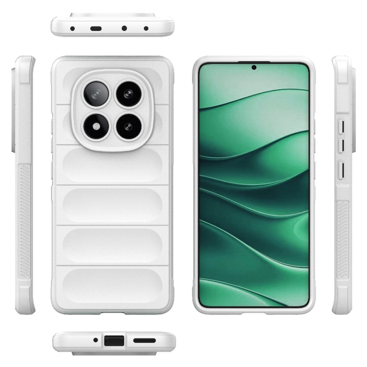 Чохол для смартфона Cosmic Magic Shield for Xiaomi Redmi Note 14 Pro Plus 5G White на малюнкі №3