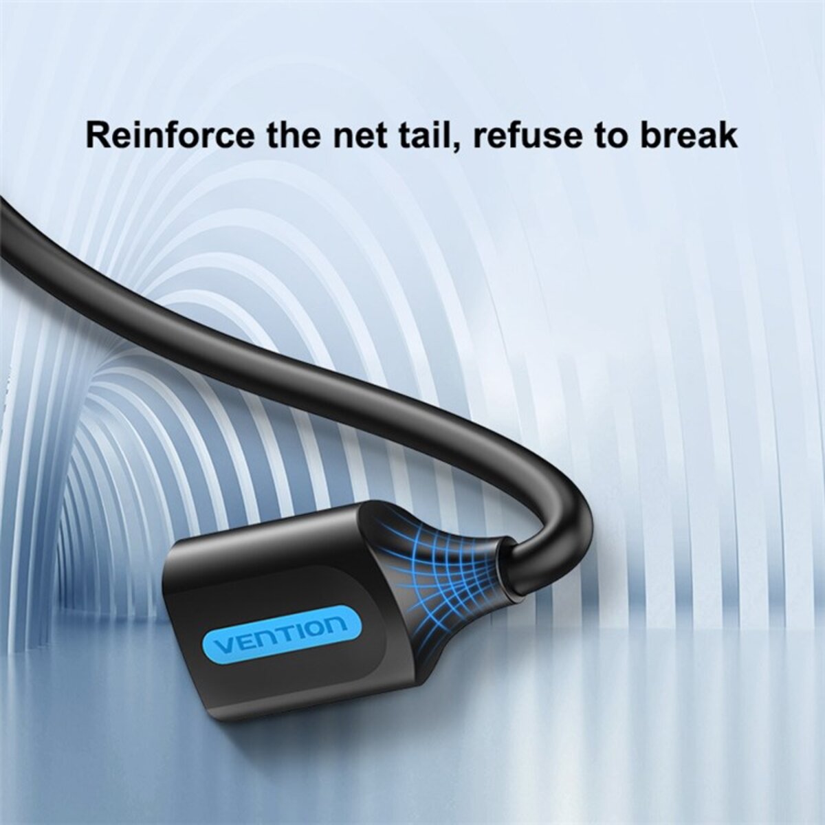Кабель Vention USB 2.0 A Male to A Female Extension Cable 5M black PVC Type (CBIBJ) Фотографія №7 Кабель Vention USB 2.0 A Male to A Female Extension Cable 5M black PVC Type (CBIBJ) на малюнкі №7