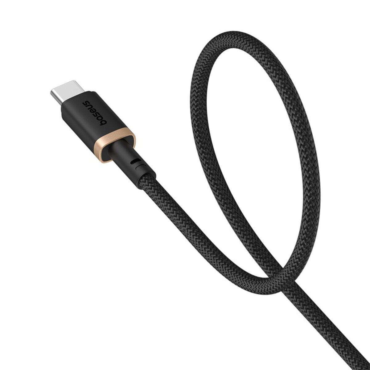 Кабель Baseus Dura Series Fast Charging Cable USB to Type-C 60W 2m Gold+Black на малюнкі №4