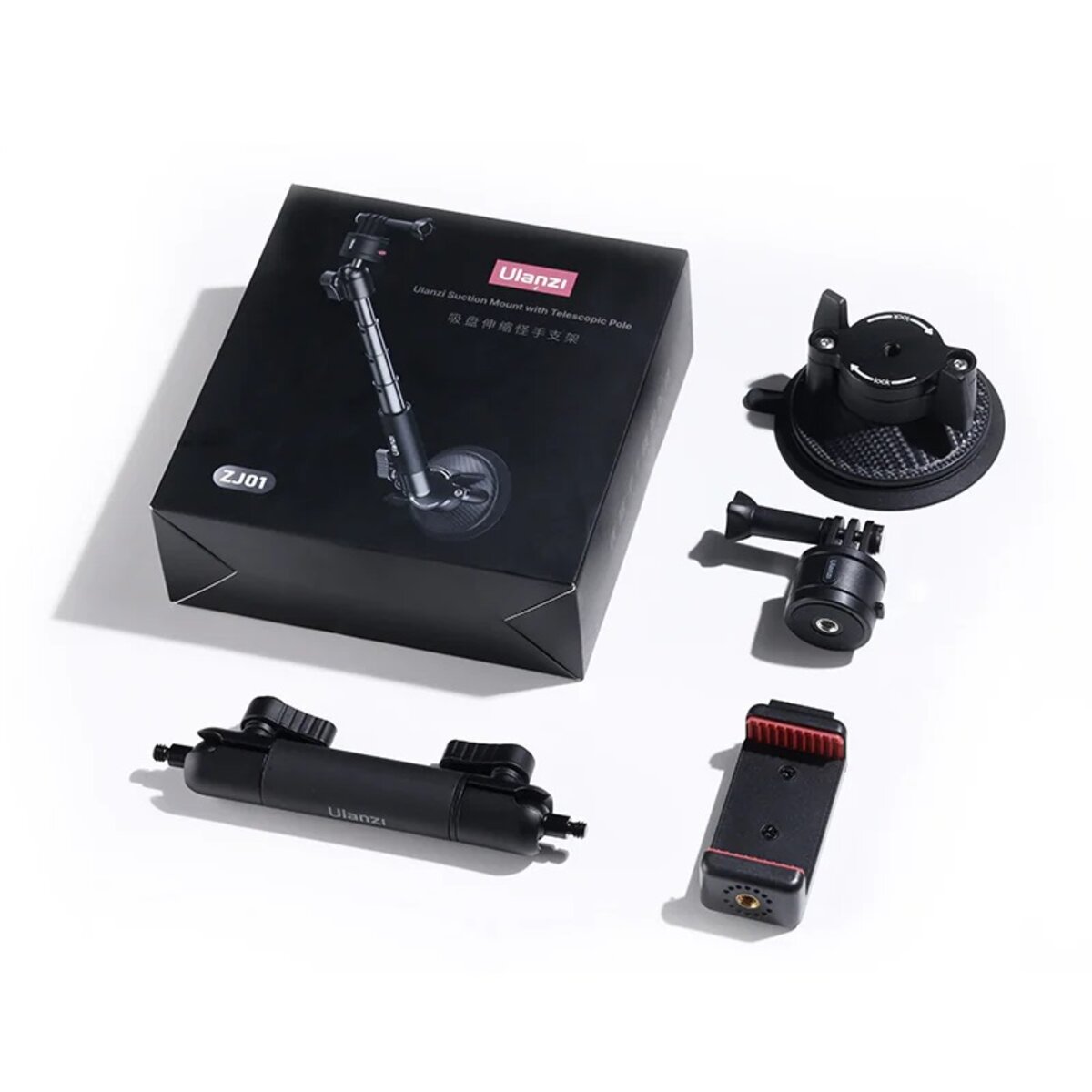 Магнітний штатив Vijim Ulanzi ZJ01 Magnetic Suction Cup Mount (UV-T086 ZJ01) на малюнкі №2