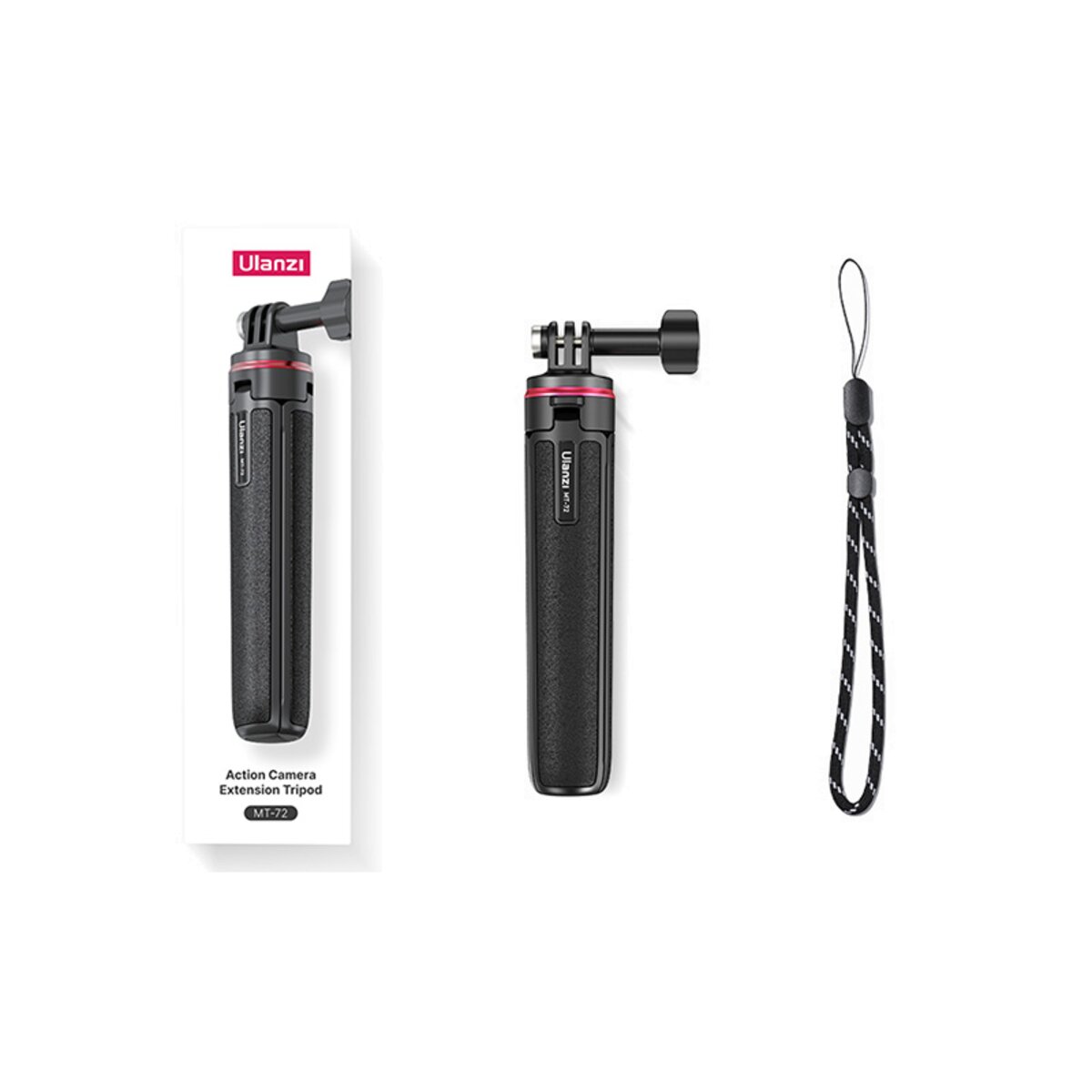 Штатив Ulanzi Vijim MT-72 51CM  Tripod for GoPro (UV-T047GBB1 MT-72) на малюнкі №2