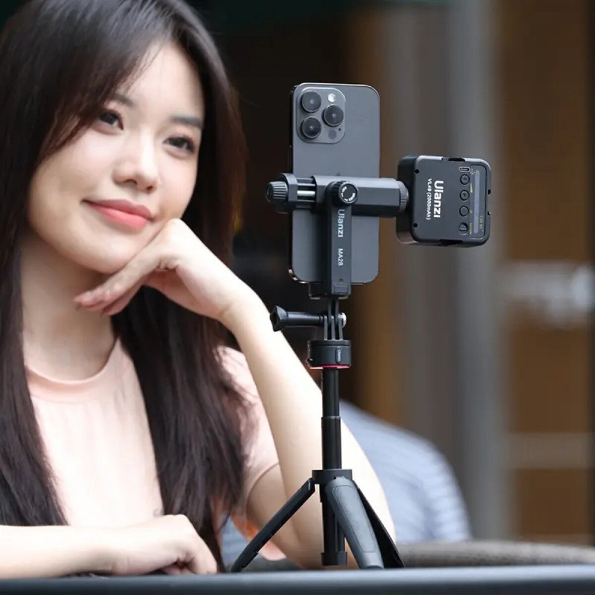 Тримач для телефону Vijim Ulanzi MA28 Phone Holder (UV-M027GBB1 MA28) (UV-M027GBB1) на картинке №3