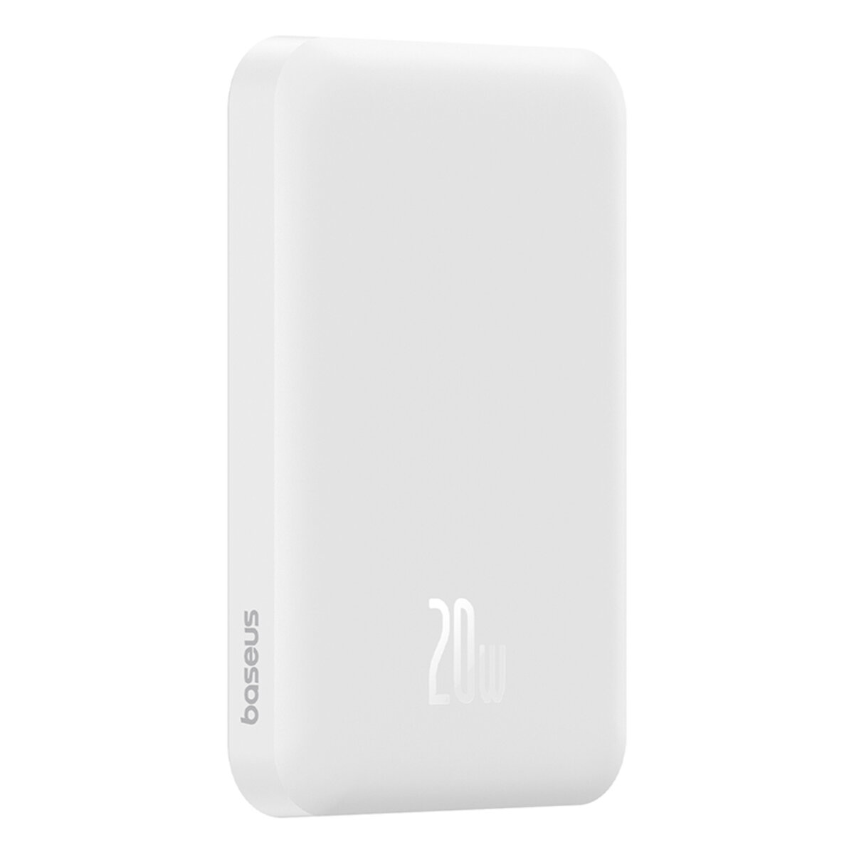 Зовнішній акумулятор Baseus Magnetic Mini Wireless Fast Charge Power Bank 5000mAh 20W Stellar White（With Simple Series Charging Cable Type-C to Typ на малюнкі №5