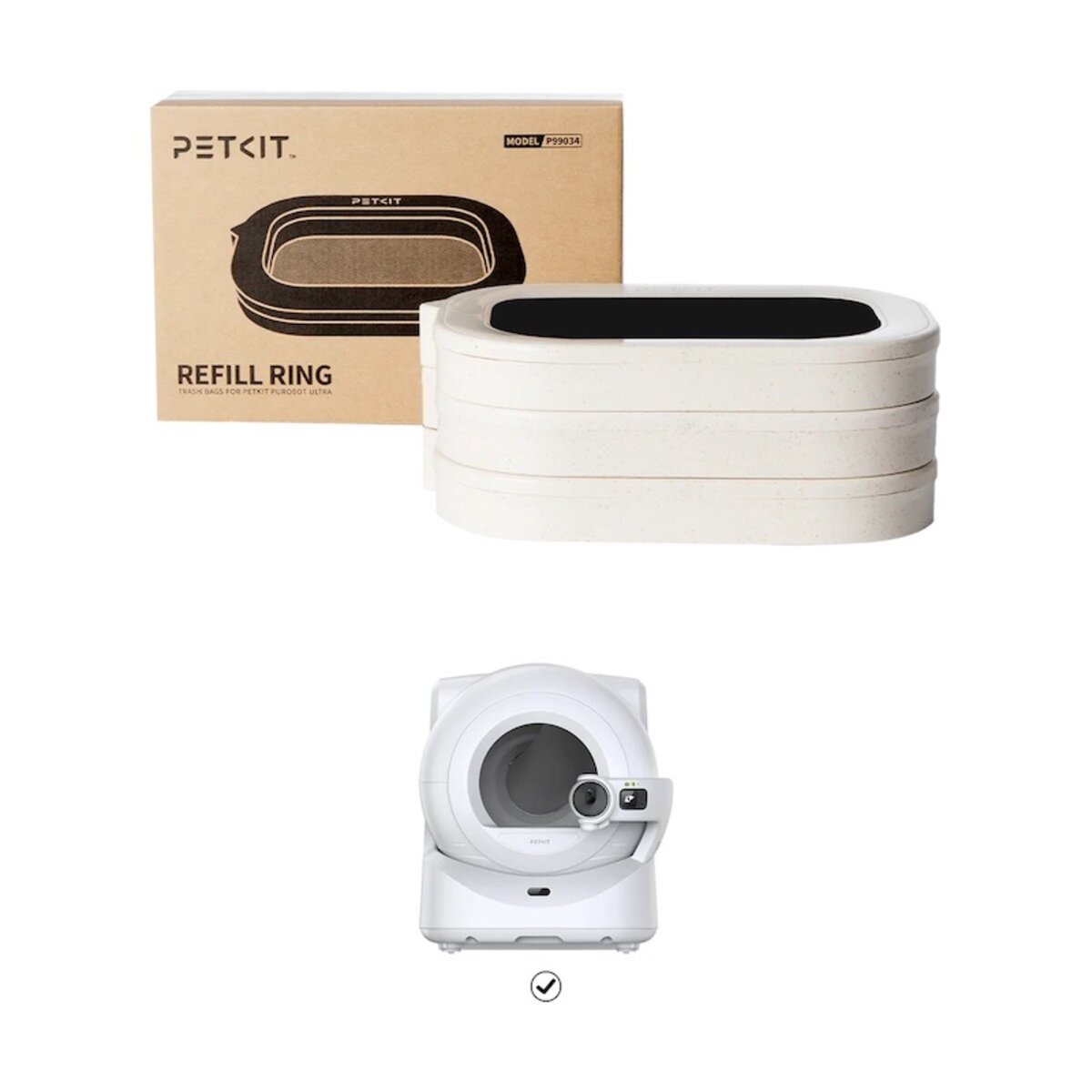 Мішки для сміття PETKIT Purobot Ultra Waste Bag Set на малюнкі №1