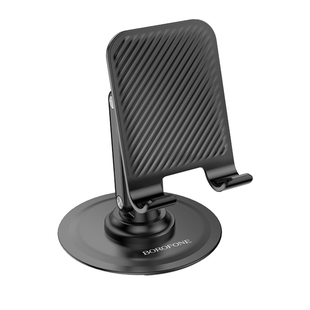 Тримач для телефона BOROFONE BH128 Admirado dual-axis rotating desktop stand Black на малюнкі №3