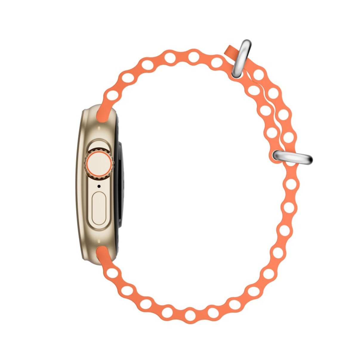 Смарт-годинник W&O X10 Ultra 3 IP67 Gold (WOX10U3GO) на картинке №3