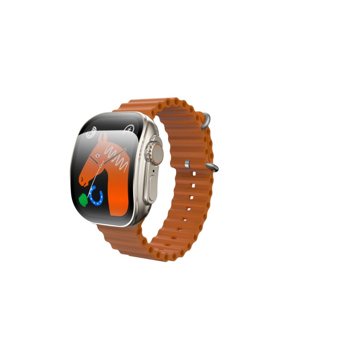 Смарт-годинник W&O X10 Ultra 3 IP67 Gold (WOX10U3GO) на картинке №8