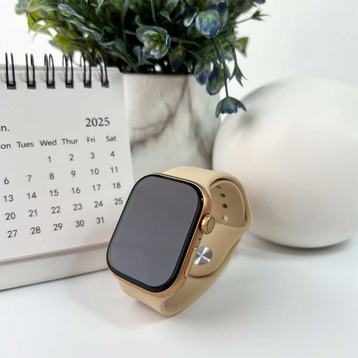 Смарт-годинник W&O X10 Amoled+IP67 Gold (WOX10GO) Фотографія №7 Смарт-годинник W&O X10 Amoled+IP67 Gold (WOX10GO) на малюнкі №7