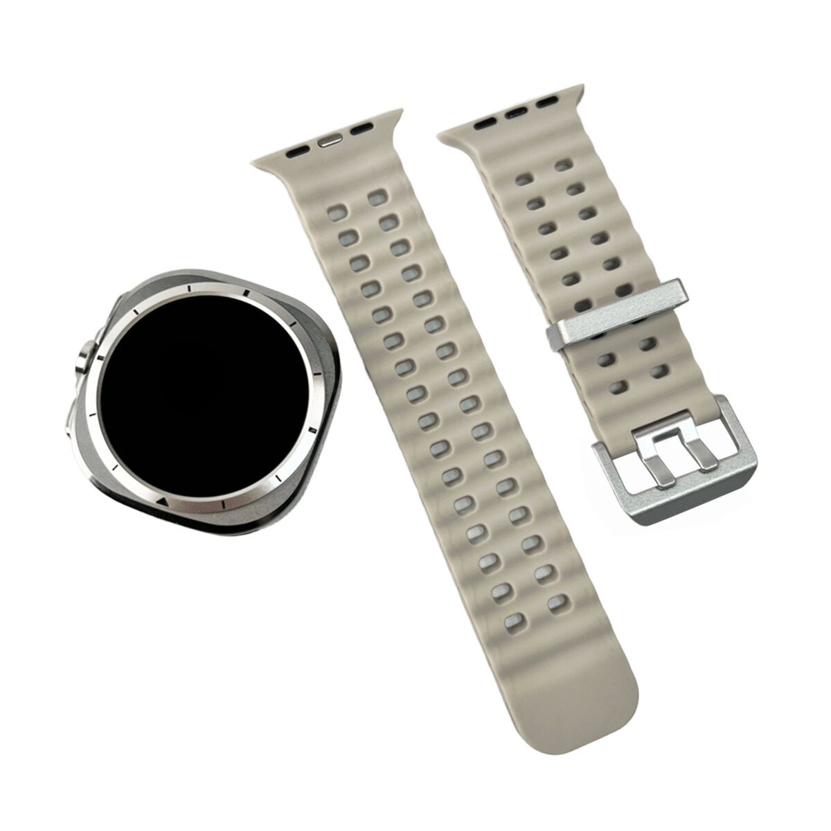 Смарт-годинник W&O X15 Max Amoled+IP67 White (WOX15MW) на картинке №5