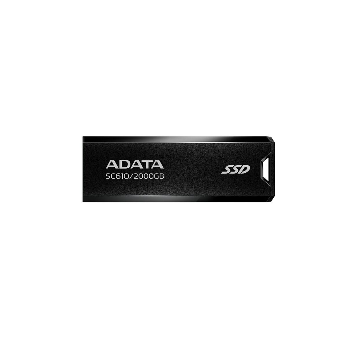 Портативний SSD ADATA SC610 2TB USB 3.2  550/500Mb/s Black (SC610-2000G-CBK/RD) на картинке №1