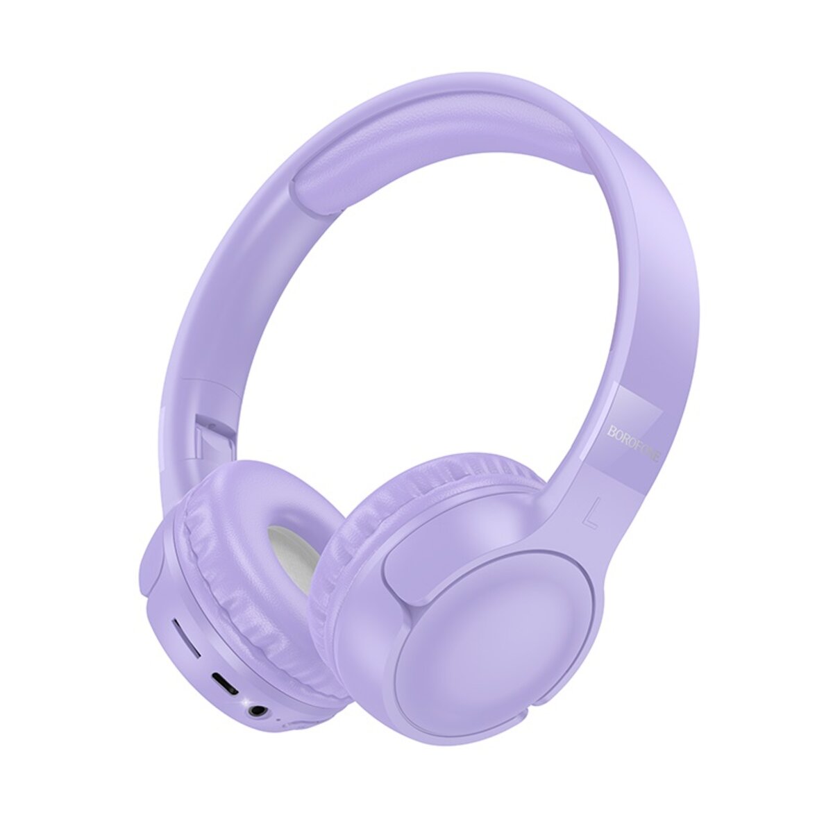 Бездротові навушники BOROFONE BO32 Show BT headphones Purple на малюнкі №1