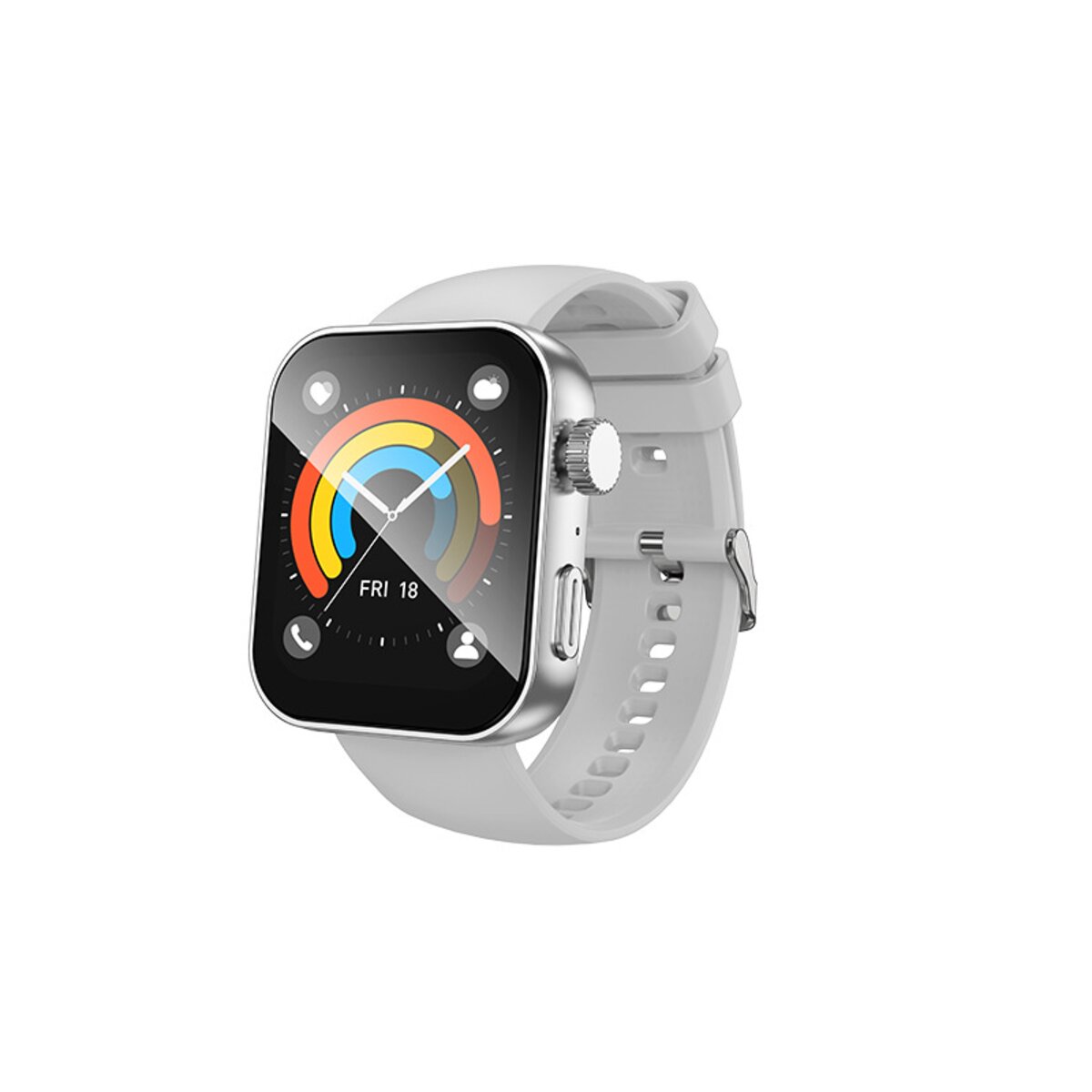 Смарт-годинник BOROFONE BD13 Smart sports watch (call version) Silver на малюнкі №4