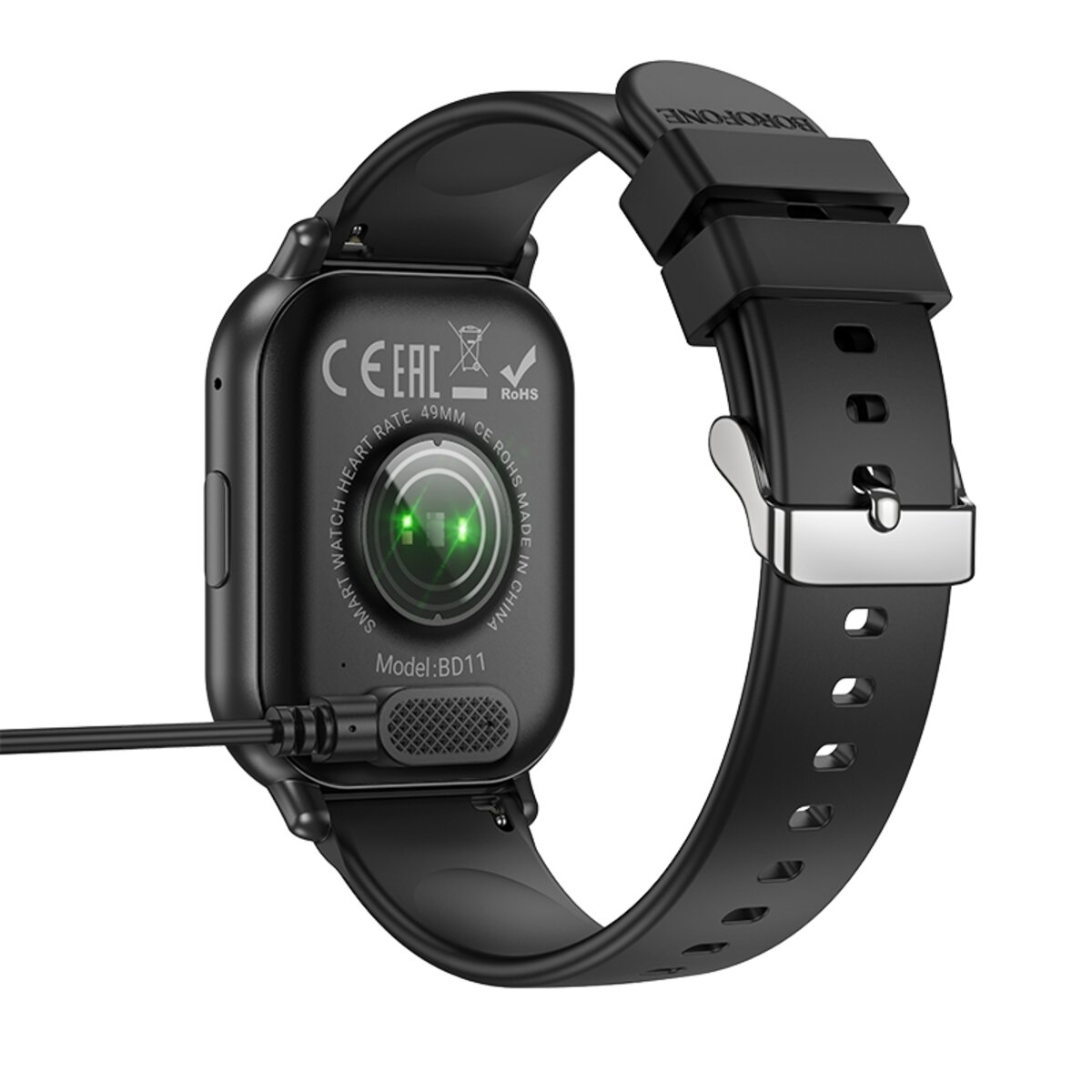 Смарт-годинник BOROFONE BD11 Smart sports watch (call version) Black на малюнкі №6