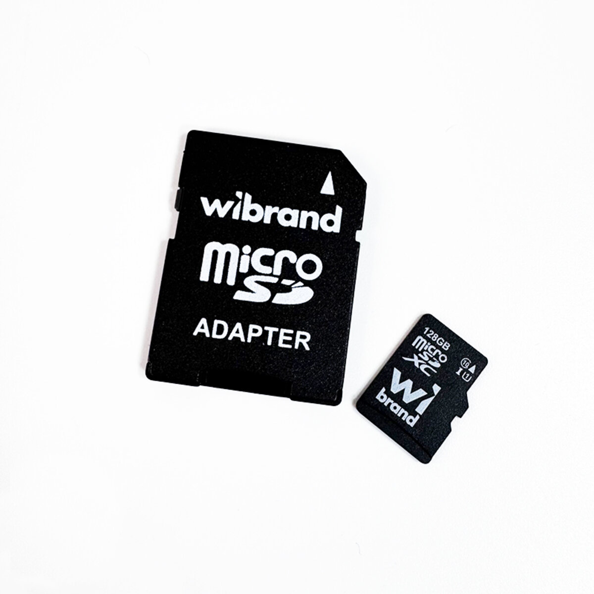 Карта памяті microSDXC (UHS-1) Wibrand 128Gb class 10 (adapter SD) (WICDHU1/128GB-A) Фото 1 Карта памяті microSDXC (UHS-1) Wibrand 128Gb class 10 (adapter SD) (WICDHU1/128GB-A) на картинке №1