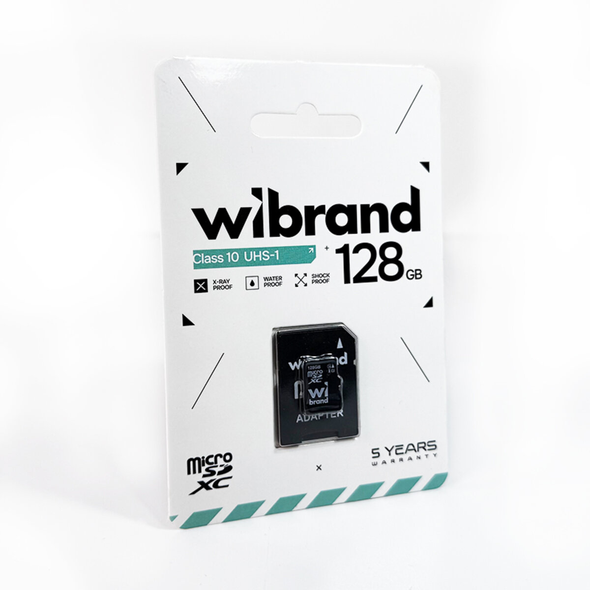 Карта памяті microSDXC (UHS-1) Wibrand 128Gb class 10 (adapter SD) (WICDHU1/128GB-A) Фото 6 Карта памяті microSDXC (UHS-1) Wibrand 128Gb class 10 (adapter SD) (WICDHU1/128GB-A) на картинке №6
