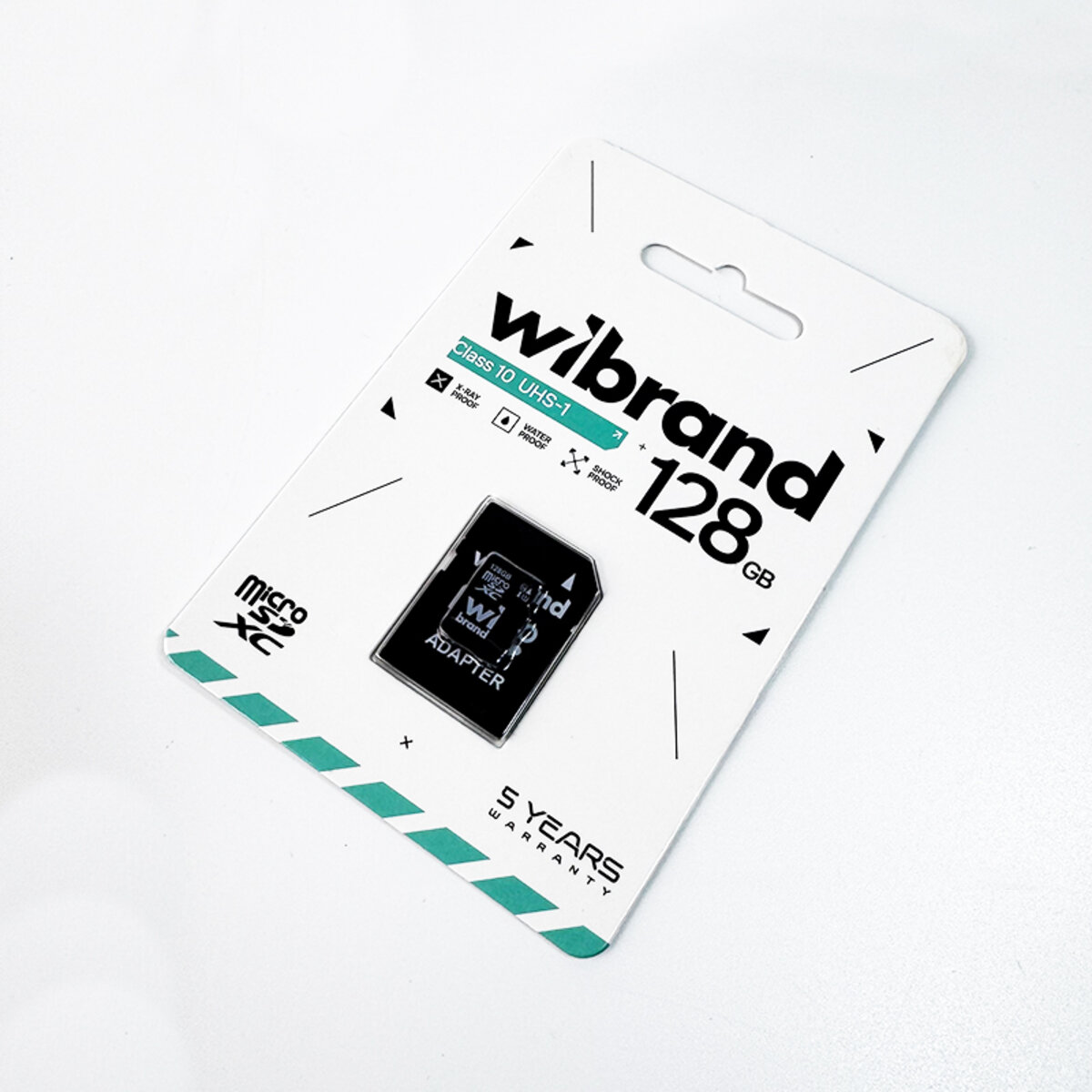 Карта памяті microSDXC (UHS-1) Wibrand 128Gb class 10 (adapter SD) (WICDHU1/128GB-A) Фото 5 Карта памяті microSDXC (UHS-1) Wibrand 128Gb class 10 (adapter SD) (WICDHU1/128GB-A) на картинке №5
