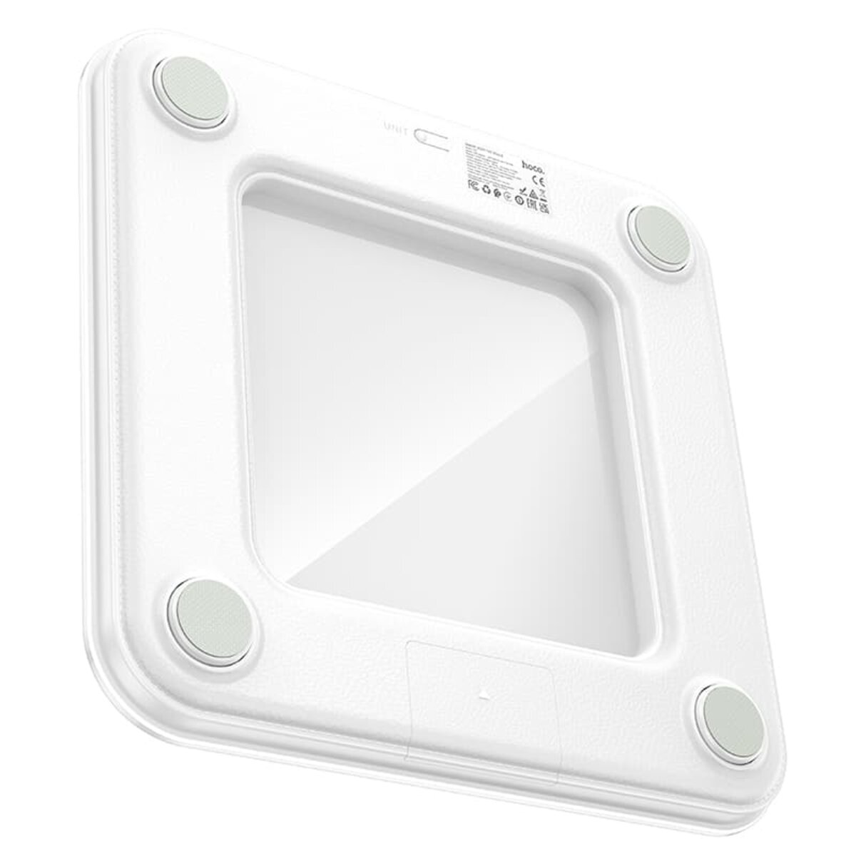 Ваги підлогові HOCO HI21 Smart body fat scale White на малюнкі №5