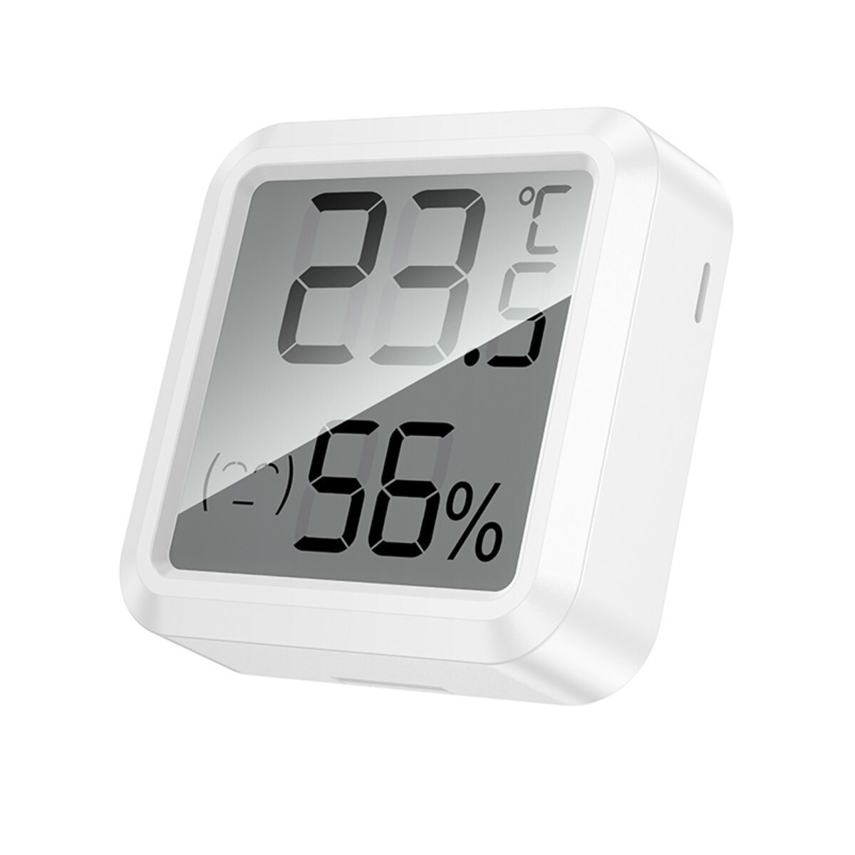 Термогігрометр HOCO HX40 Indoor electronic hygrothermometer White на малюнкі №3