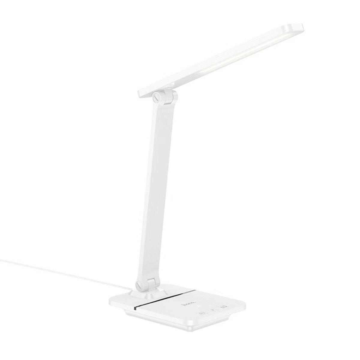 Світильник HOCO HX11 Foldable table lamp White на малюнкі №1