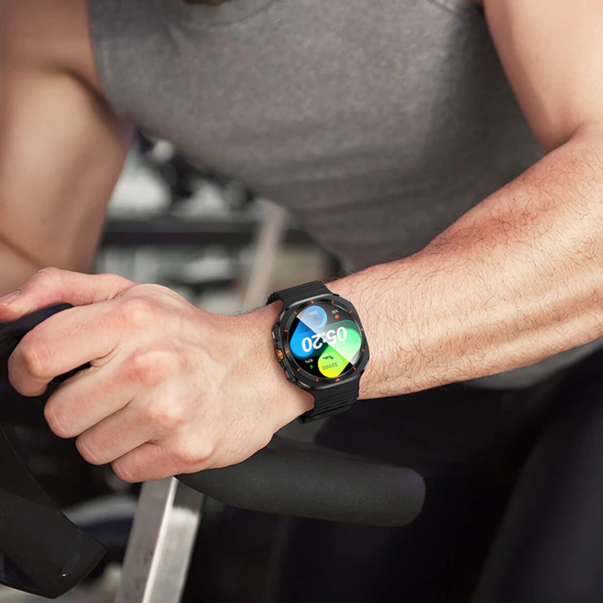 Смарт-годинник HOCO Y29 Smart sports watch (call version) Black на малюнкі №5