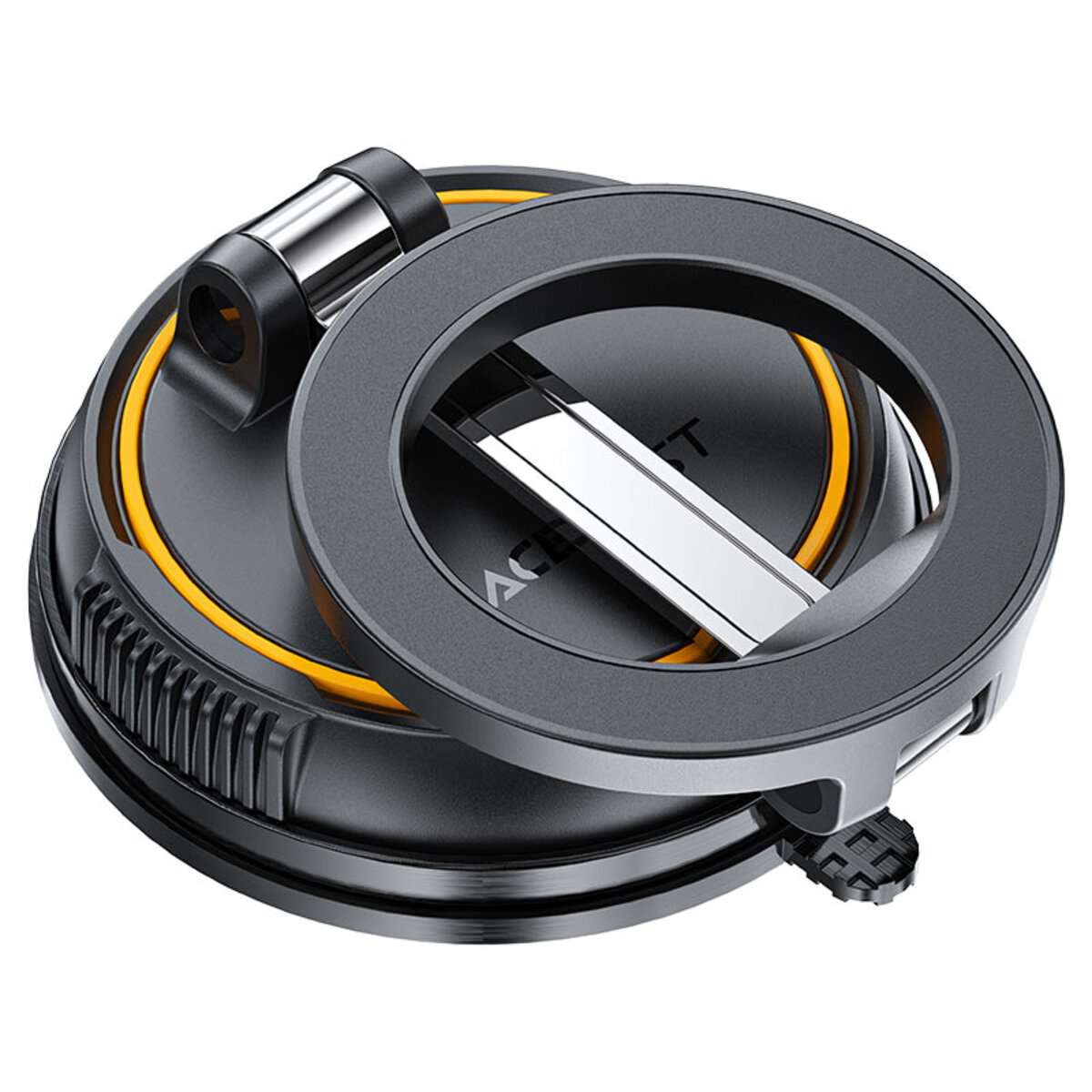 Автотримач для телефона ACEFAST D55 magnetic car holder for dashboard Black на малюнкі №4