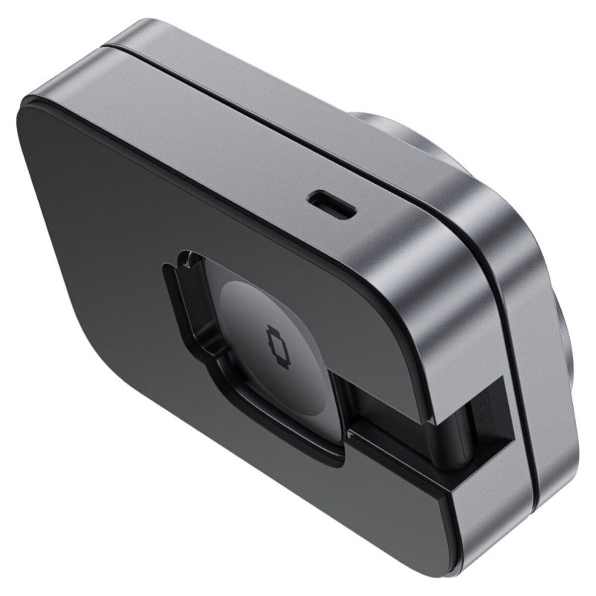 Бездротовий зарядний пристрій ACEFAST E22 Desktop 3-in-1 Wireless Charging holder Metal Gray на малюнкі №3