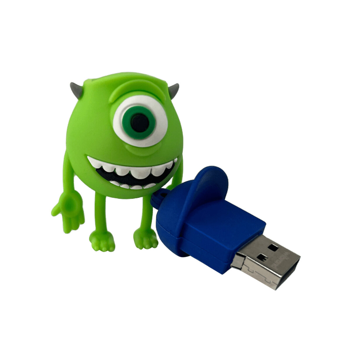 Флеш-накопичувач Wibrand USB 2.0 Mike Wazowski 16Gb Green (WI2.0/MW16G) на картинке №1