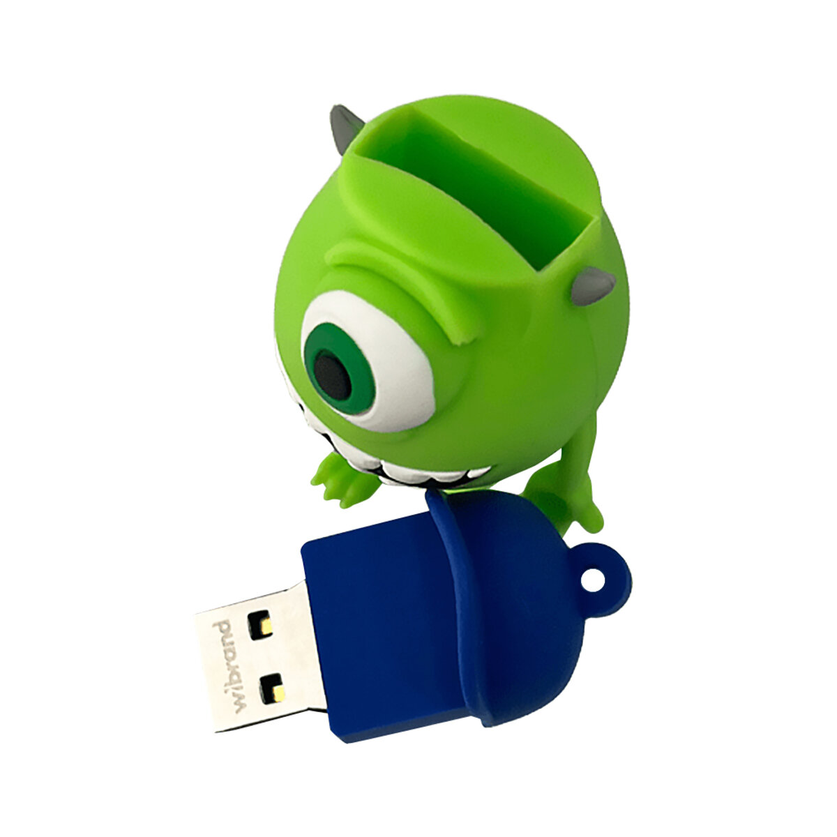 Флеш-накопичувач Wibrand USB 2.0 Mike Wazowski 16Gb Green (WI2.0/MW16G) на картинке №6