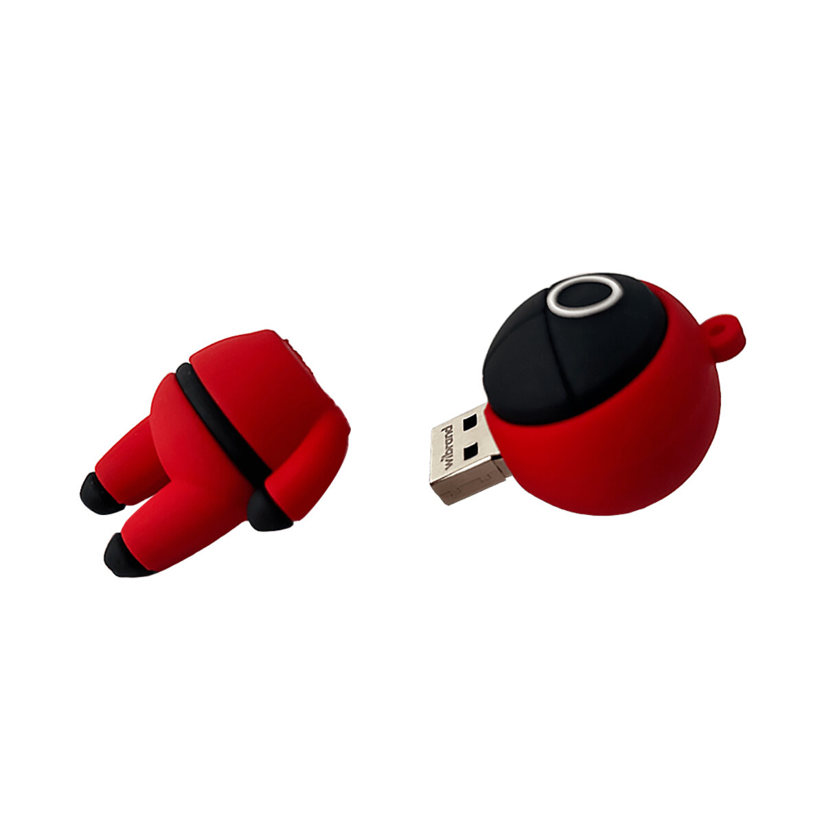 Флеш-накопичувач Wibrand USB 2.0 Squid Game 16Gb Red (WI2.0/SG16R) на картинке №4