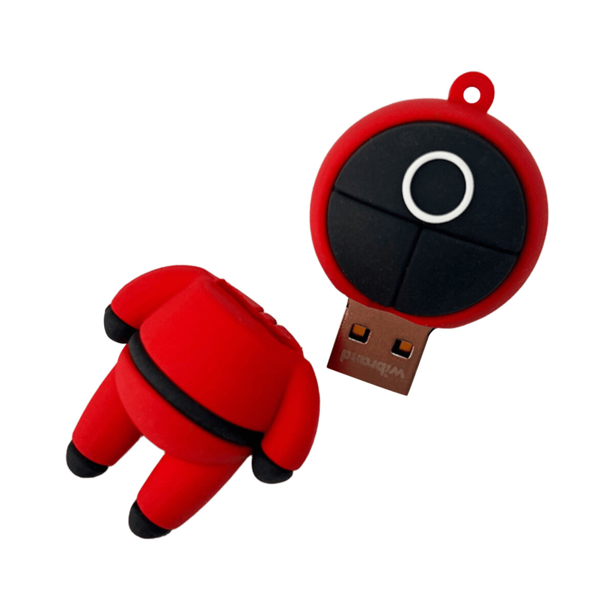 Флеш-накопичувач Wibrand USB 2.0 Squid Game 16Gb Red (WI2.0/SG16R) на картинке №3