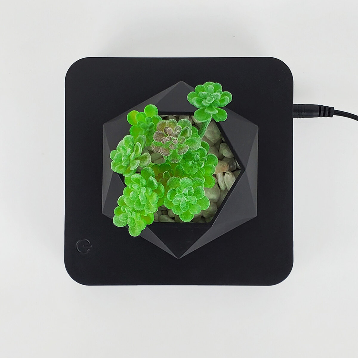 Магнітний левітаційний горщик для рослин HCNT Magnetic Levitating Pot M10-GW4 Black на малюнкі №3