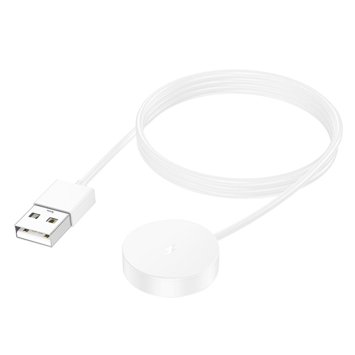 Бездротовий зарядний пристрій для смарт-годинника HOCO Y29 Smart sports watch charging cable White на малюнкі №3