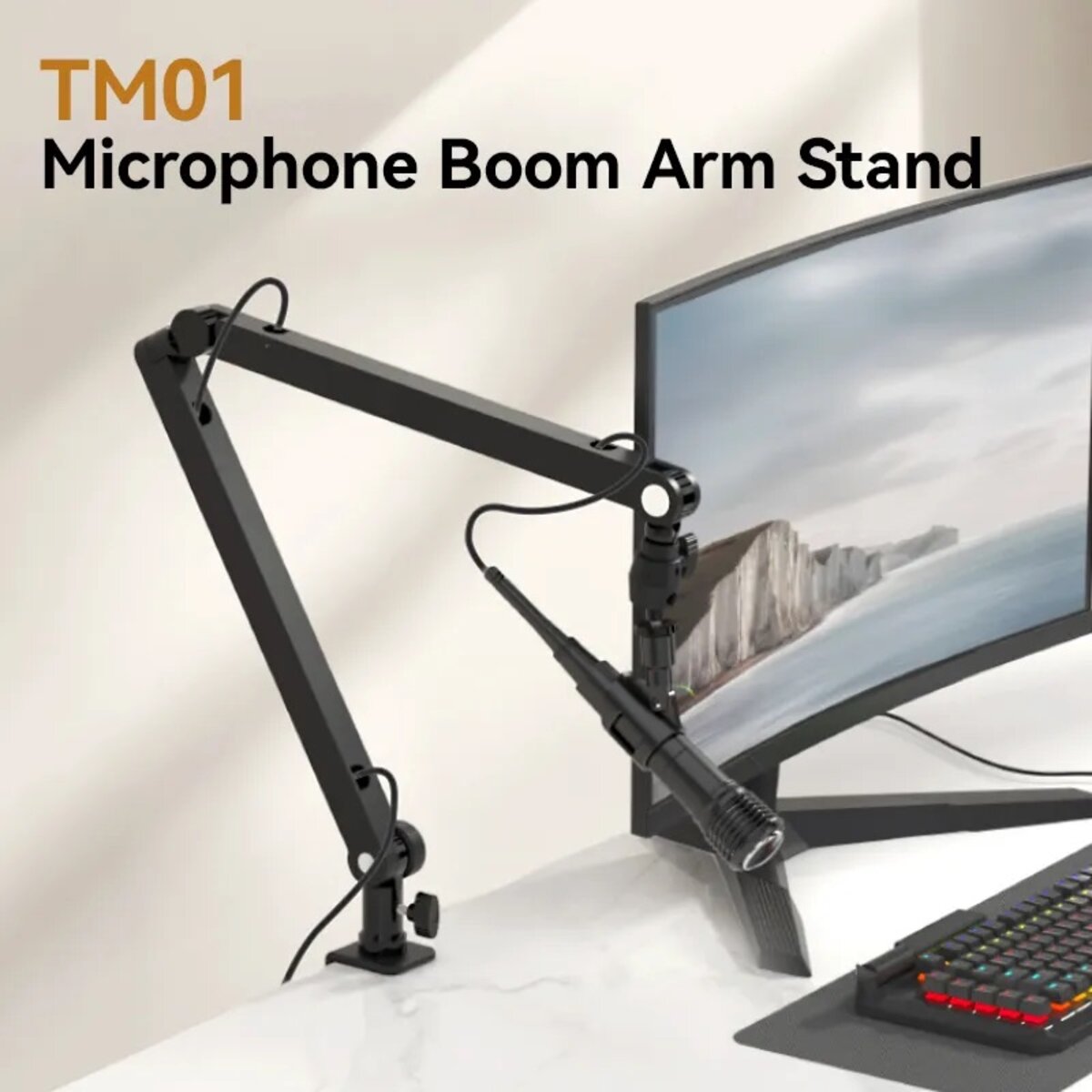 Тримач для мікрофону Ulanzi Vijim TM01 Microphone Arm (T046GBA1 TM01) на малюнкі №5