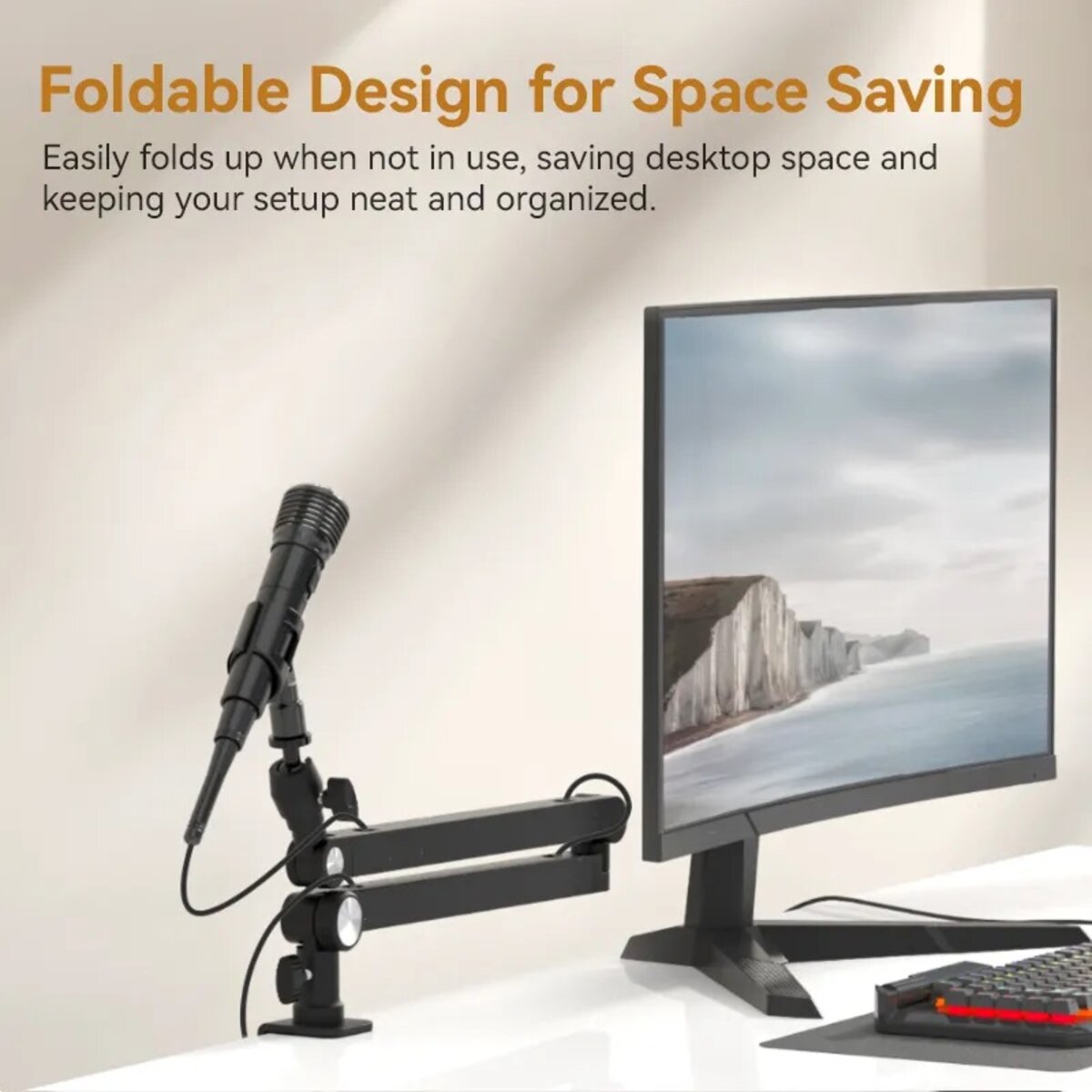 Тримач для мікрофону Ulanzi Vijim TM01 Microphone Arm (T046GBA1 TM01) на малюнкі №6