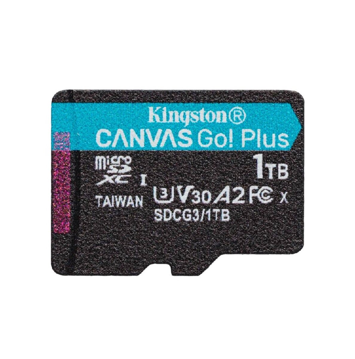 Карта памяті microSDXC (UHS-1 U3) Kingston Canvas Go Plus 1TB class 10 A2 V30 (R170MB/s, W90MB/s) (SDCG3/1TBSP) Фото 1 Карта памяті microSDXC (UHS-1 U3) Kingston Canvas Go Plus 1TB class 10 A2 V30 (R170MB/s, W90MB/s) (SDCG3/1TBSP) на картинке №1