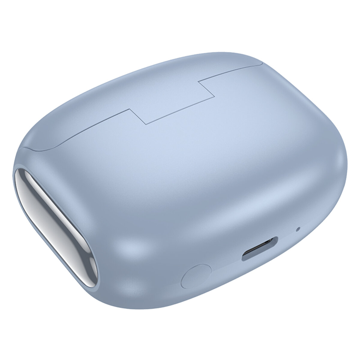 Бездротові навушники HOCO EQ21 Sandy true wireless ANC+ENC noise reduction touch screen BT headset Blue Star на малюнкі №3