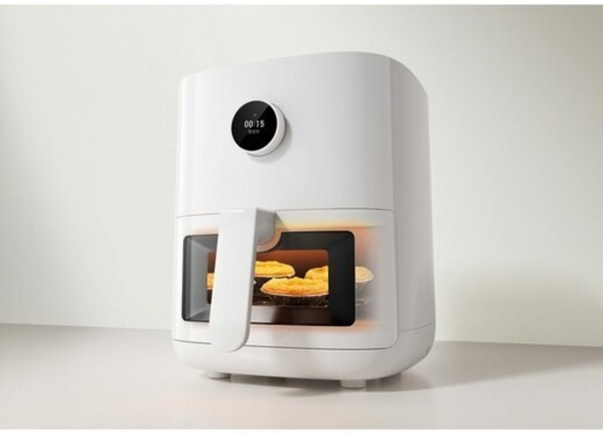 Мультипіч (аерогриль) Xiaomi Mijia Smart Air Fryer Pro 4L + (перехідник на EU розетку) на малюнкі №7