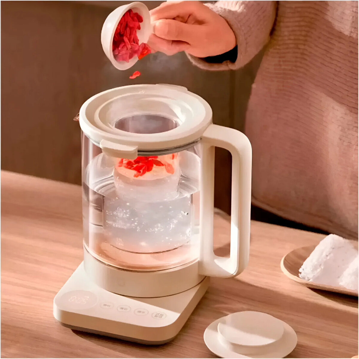 Заварювальний чайник Xiaomi Mi Family Multi functional Health Pot S2 (Китайська Вилка) на малюнкі №6