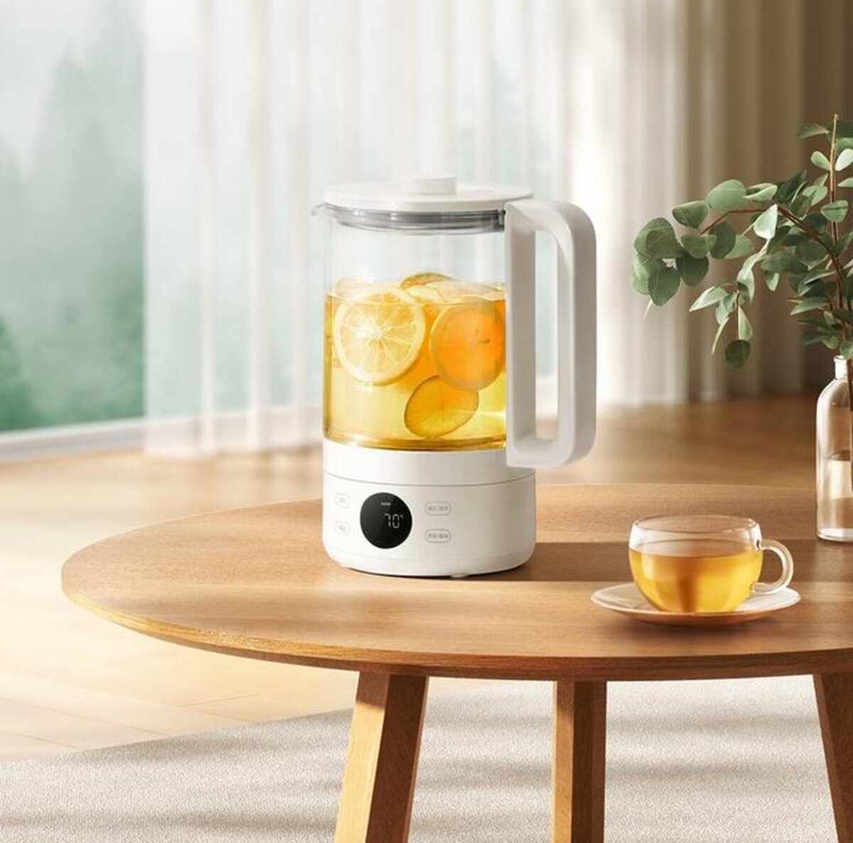 Заварювальний чайник Xiaomi Mijia Smart Multifunctional Health Kettle S1 + (перехідник на EU розетку) на малюнкі №6